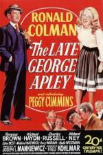 Watch The Late George Apley Zmovie