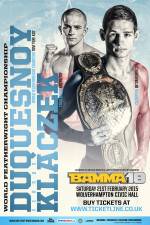 Watch BAMMA 18: Duquesnoy vs. Klaczek Zmovie