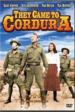 Watch They Came to Cordura Zmovie