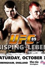 Watch UFC 89: Bisping v Leben Zmovie