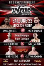 Watch Nick Diaz presents WAR MMA 1 Zmovie