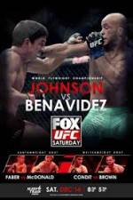 Watch UFC On Fox Johnson vs Benavidez II Zmovie