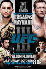 Watch UFC 136 Edgar vs Maynard III Zmovie