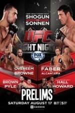 Watch UFC Fight Night 26 Preliminary Fights Zmovie