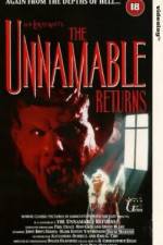 Watch The Unnamable II: The Statement of Randolph Carter Zmovie