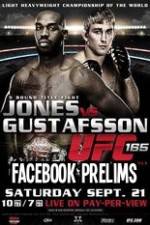 Watch UFC 165 Facebook Prelims Zmovie