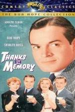 Watch Thanks for the Memory Zmovie