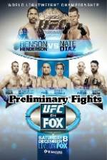 Watch UFC On Fox Henderson vs Diaz Preliminary Fights Zmovie