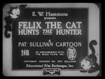 Watch Felix the Cat Hunts the Hunter (Short 1926) Zmovie