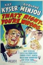 Watch That's Right - You're Wrong Zmovie