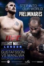 Watch UFC Fight Night 38: Gustafsson vs. Manuwa Preliminaries Zmovie