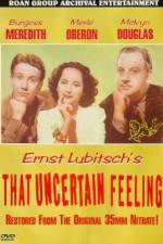 Watch That Uncertain Feeling Zmovie