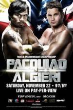 Watch Manny Pacquiao vs Chris Algieri Zmovie