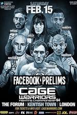 Watch Cage Warriors 64 Facebook Preliminary Fights Zmovie