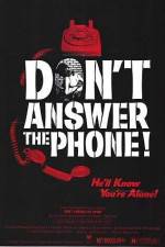 Watch Don't Answer the Phone! Zmovie