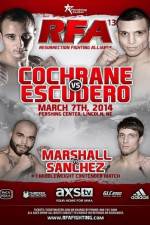 Watch RFA 13: Escudero vs Cochrane Zmovie