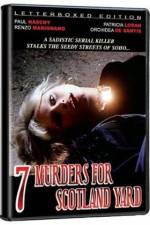 Watch Seven Murders for Scotland Yard Zmovie