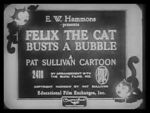 Watch Felix the Cat Busts a Bubble (Short 1926) Zmovie