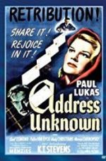 Watch Address Unknown Zmovie