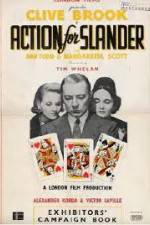 Watch Action for Slander Zmovie