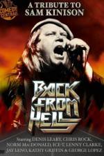 Watch Back from Hell A Tribute to Sam Kinison Zmovie