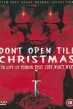 Watch Don't Open 'Til Christmas Zmovie